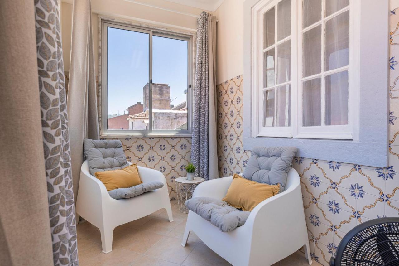 Gloria'S Terrace By Lovelystay Lissabon Buitenkant foto